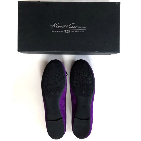 Kenneth Cole Sweetoria Flats in Purple Plum Sz 9 New - Picture 5 of 5